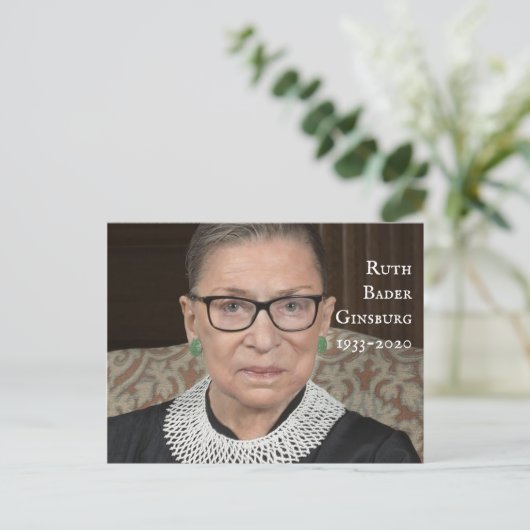 Ruth Bader Ginsburg Briefkaart (Staand voorkant)