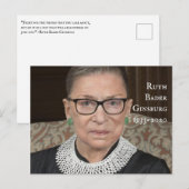 Ruth Bader Ginsburg Briefkaart (Voorkant / Achterkant)