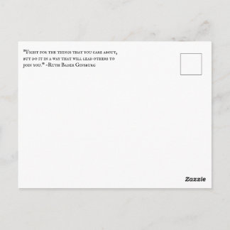 Ruth Bader Ginsburg Briefkaart