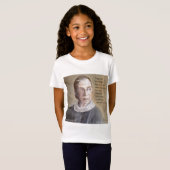 Ruth Bader Ginsburg & citaat T-shirt (Voorkant volledig)