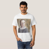 Ruth Bader Ginsburg & Citaat T-shirt (Voorkant volledig)