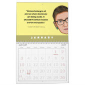 Ruth Bader Ginsburg citeert Agenda Kalender (Jan 2027)