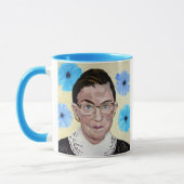 Ruth Bader Ginsburg Coffee Mok Notorieuze RBG (Links)