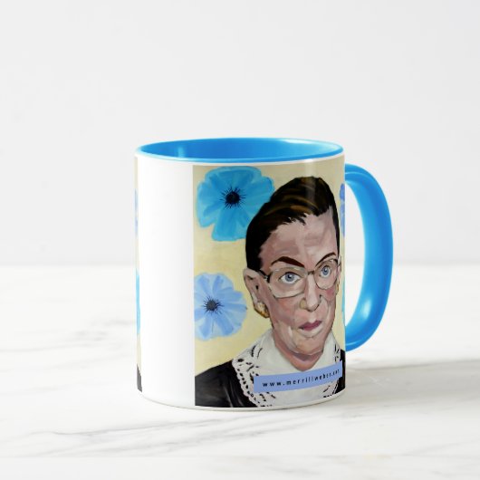 Ruth Bader Ginsburg Coffee Mok Notorieuze RBG (Voorkant rechts)