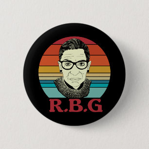 Ruth Bader Ginsburg de beruchte RBG Button