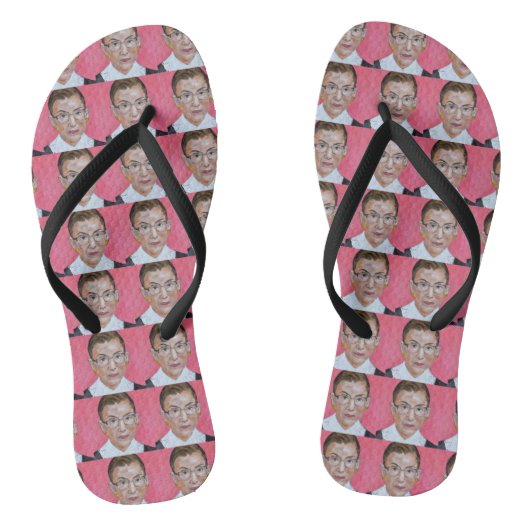 RUTH BADER GINSBURG DE NOTORISCHE RBG-TEENSLIPPERS TEENSLIPPERS (Voetbed)
