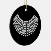 Ruth Bader Ginsburg, Dissent collar RBG Keramisch Ornament (Rechts)