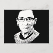 Ruth Bader Ginsburg Face Briefkaart (Voorkant)