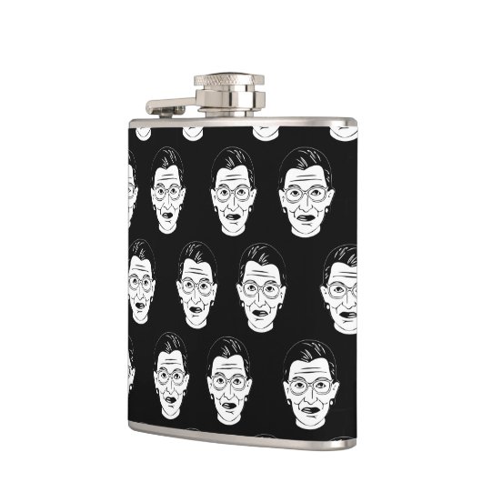 Ruth Bader Ginsburg Face Feminist Notorious RBG Heupfles (Links)