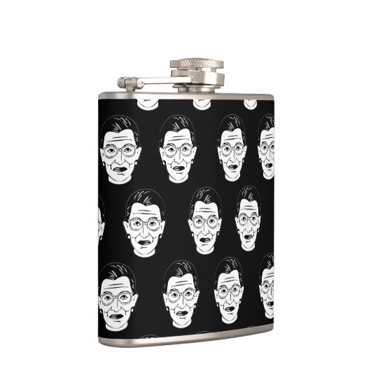 Ruth Bader Ginsburg Face Feminist Notorious RBG Heupfles (Rechts)
