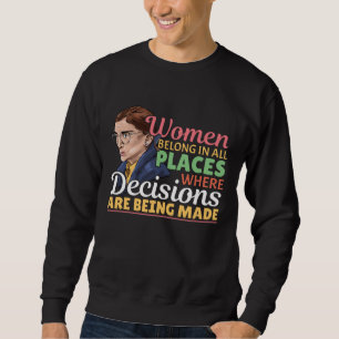 Ruth Bader Ginsburg Feministische Advocate Rechter Trui