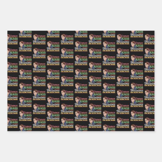 Ruth Bader Ginsburg Feministische rechter-advocaat Inpakpapier Vel (Voorkant 2)