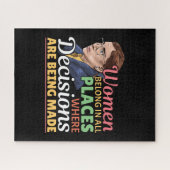 Ruth Bader Ginsburg Feministische rechter-advocaat Legpuzzel (Horizontaal)