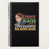 Ruth Bader Ginsburg Feministische rechter-advocaat Planner (Voorkant)