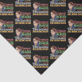 Ruth Bader Ginsburg Feministische rechter-advocaat Tissuepapier (Detail)