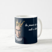 Ruth Bader Ginsburg Gouden Kroon Koffiemok (Voorkant rechts)