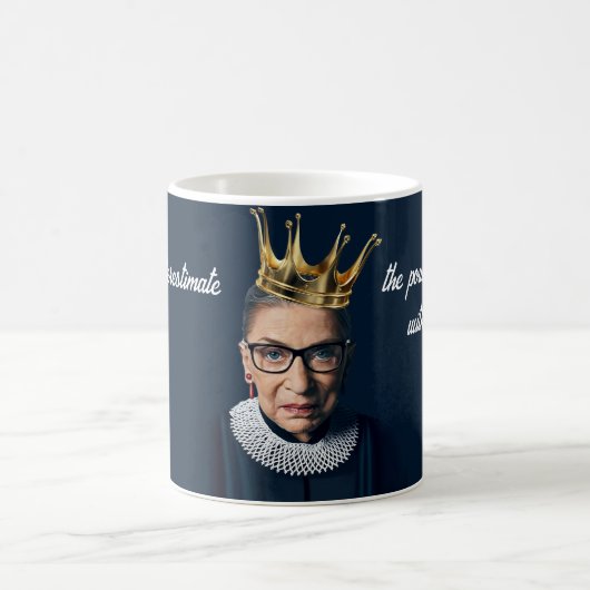 Ruth Bader Ginsburg Gouden Kroon Koffiemok (Center)
