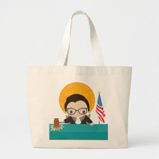 Ruth Bader Ginsburg Grote Tote Bag
