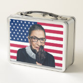 Ruth Bader Ginsburg Handschoen en de vlag van de V (Achterkant)