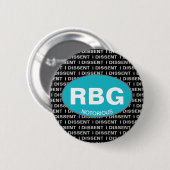 Ruth Bader Ginsburg Hooggerechtshof Ronde Button 5,7 Cm (Voorkant /achterkant)