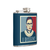 Ruth Bader Ginsburg I Dissent Pop-Art Heupfles (Rechts)