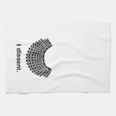 Ruth Bader Ginsburg I Dissent RBG Collar Theedoek (Horizontaal)