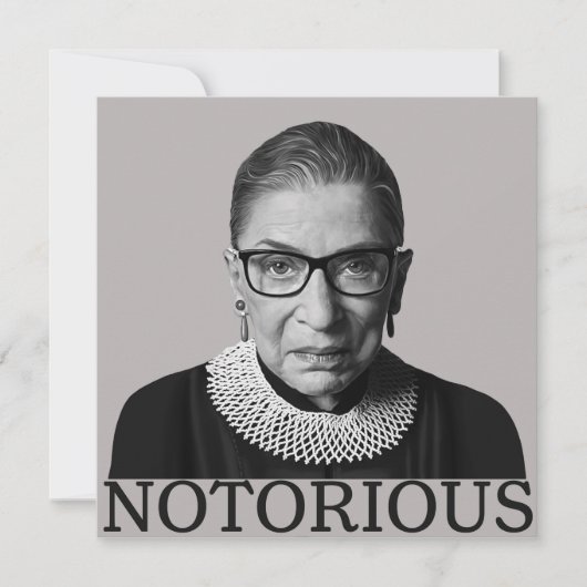 Ruth Bader Ginsburg Kaart (Voorkant)
