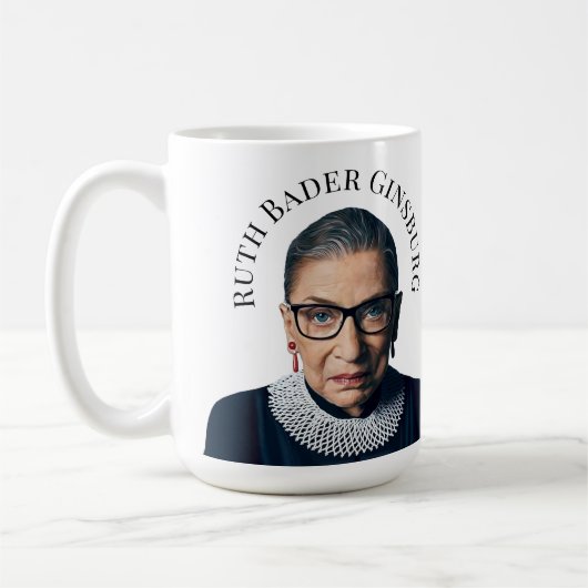 Ruth Bader Ginsburg Koffiemok (Links)