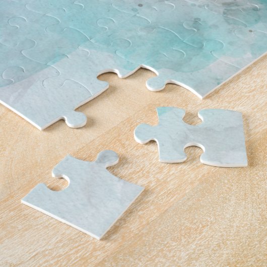 Ruth Bader Ginsburg Lachende Waterverf Portret T Legpuzzel (Zijkant)