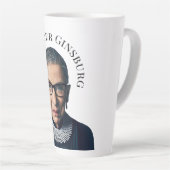 Ruth Bader Ginsburg Latte Mok (Rechterhoek)