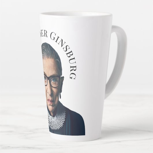 Ruth Bader Ginsburg Latte Mok (Rechterhoek)