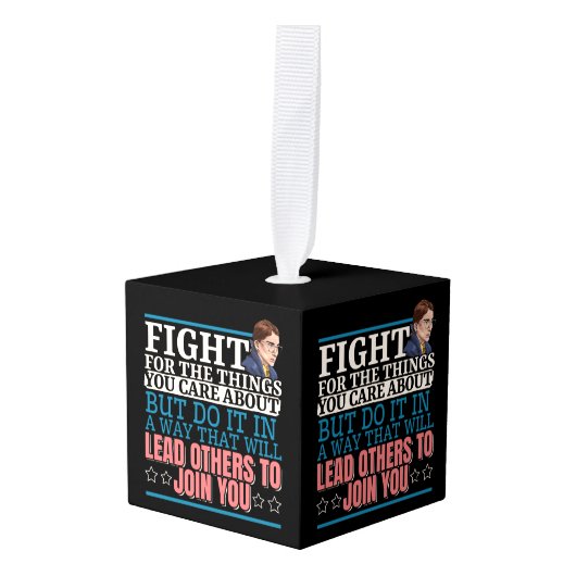 Ruth Bader Ginsburg leidt anderen naar jou toe Decoratie (Voorkant hoekig)