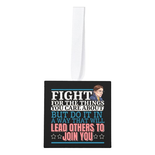 Ruth Bader Ginsburg leidt anderen naar jou toe Decoratie (Voorkant)