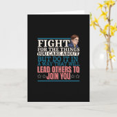 Ruth Bader Ginsburg leidt anderen naar jou toe Kaart (Gele Bloem)