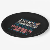 Ruth Bader Ginsburg leidt anderen naar jou toe Papieren Bordje (Gekanteld)