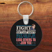 Ruth Bader Ginsburg leidt anderen naar jou toe Sleutelhanger (Voorkant)