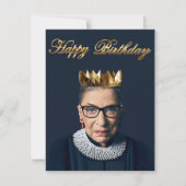 Ruth Bader Ginsburg met Gold Crown (Voorkant)
