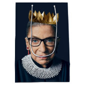 Ruth Bader Ginsburg met Gold Crown Medium Cadeauzakje (Achterkant)