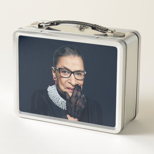 Ruth Bader Ginsburg met handschoen (Achterkant)