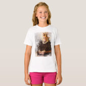 Ruth Bader Ginsburg met rechter Robe Portret T-shirt (Voorkant volledig)