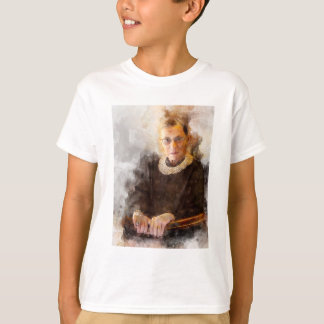 Ruth Bader Ginsburg met rechter Robe Portret T-shirt