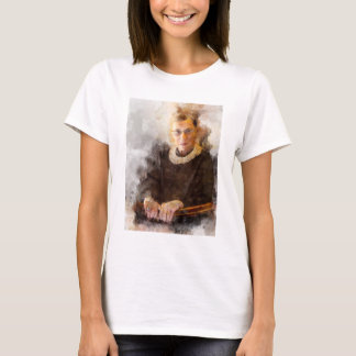 Ruth Bader Ginsburg met rechter Robe Portret T-shirt