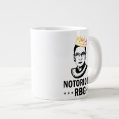 Ruth Bader Ginsburg Mok, beruchte RBG Grote Koffiekop (Voorkant rechts)