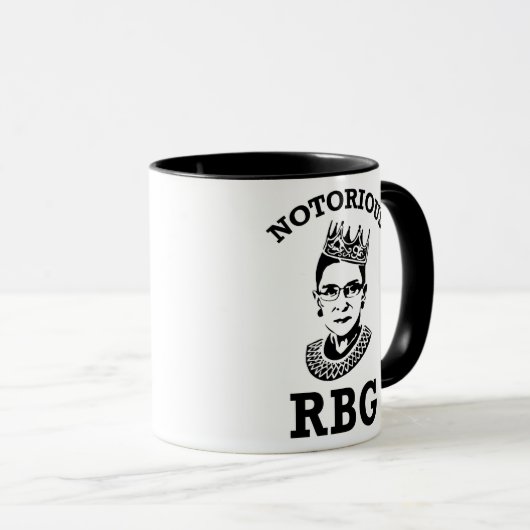 Ruth Bader Ginsburg Mok, RBG Womens, Notorious Rbg Mok (Voorkant rechts)
