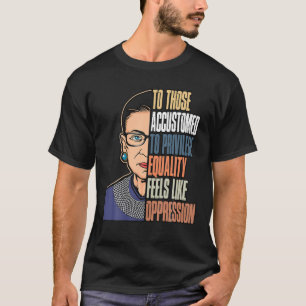 Ruth Bader Ginsburg Notorious RBG Political Equali T-shirt
