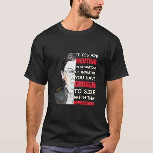 Ruth Bader Ginsburg Notorious RBG T-shirt (Voorkant)