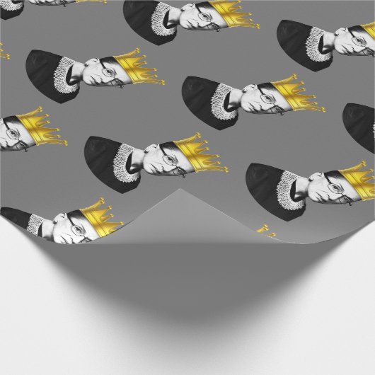 RUTH BADER GINSBURG Notorous Wrapping Paper Cadeaupapier (Hoek)