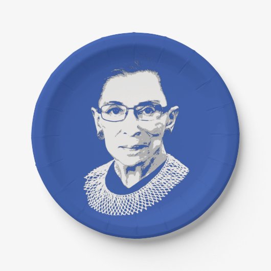 RUTH BADER GINSBURG PAPIEREN BORDJE (Voorkant)