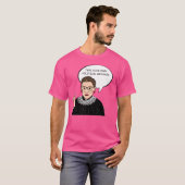 Ruth Bader Ginsburg Persoonlijk Bericht T-shirt (Voorkant volledig)