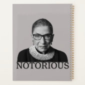 Ruth Bader Ginsburg Planner (Achterkant)